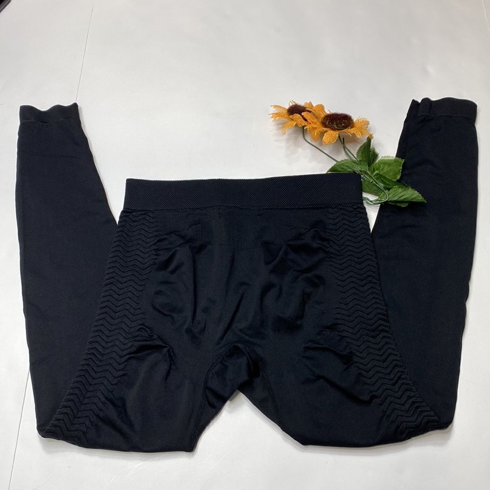 Lilia Compression Weight Loss Slimming High Waist 7/8 Leggings Black‎ - Picture 7 of 16
